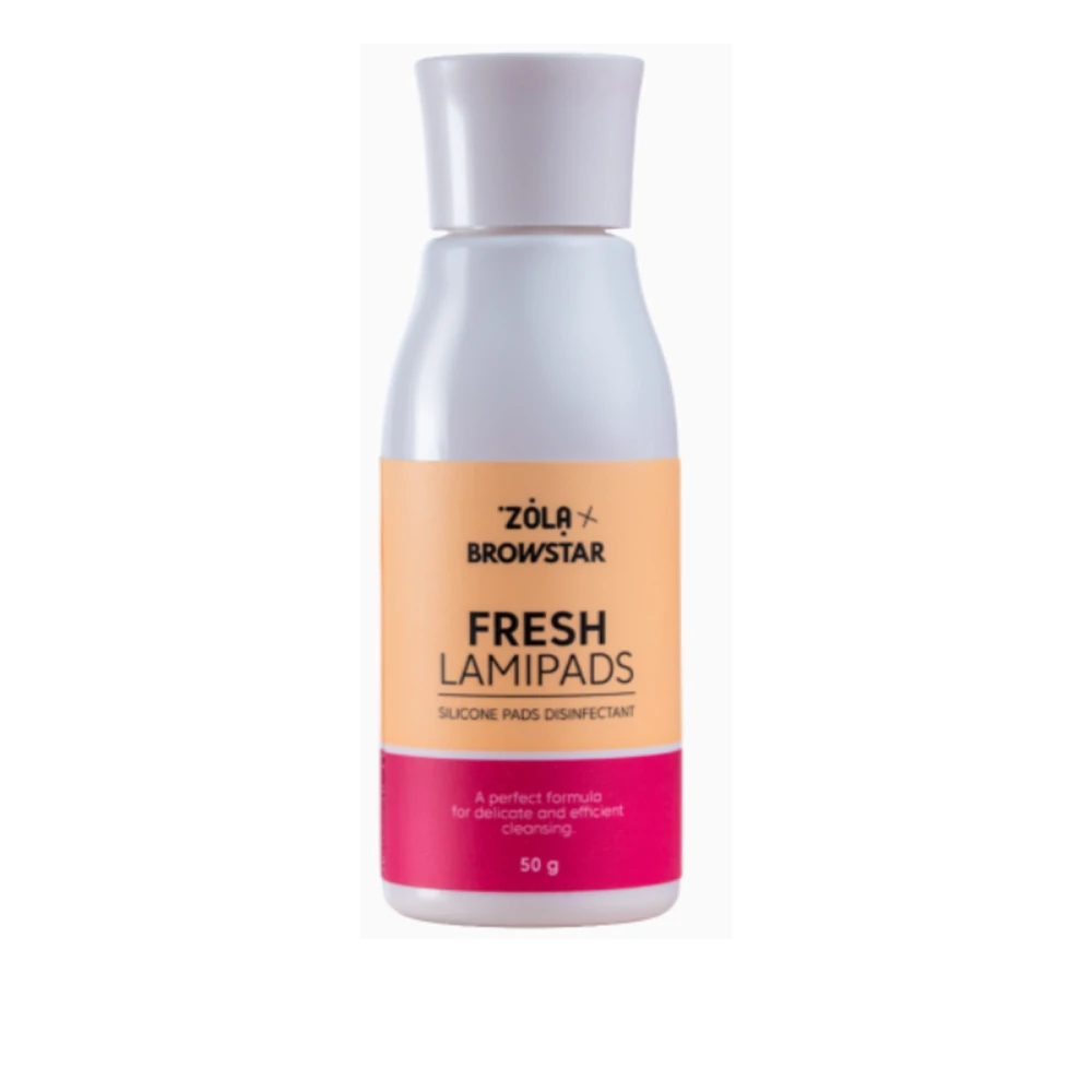 Дезинфицирующее средство для силиконовых валиков Zola x Browstar (Fresh Lamipads)