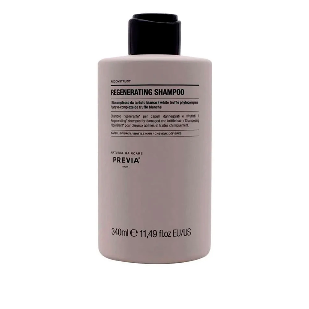 Шампунь-філер регенеруючий для пошкодженого, ламкого волосся Previa (Reconstruct 340 мл)