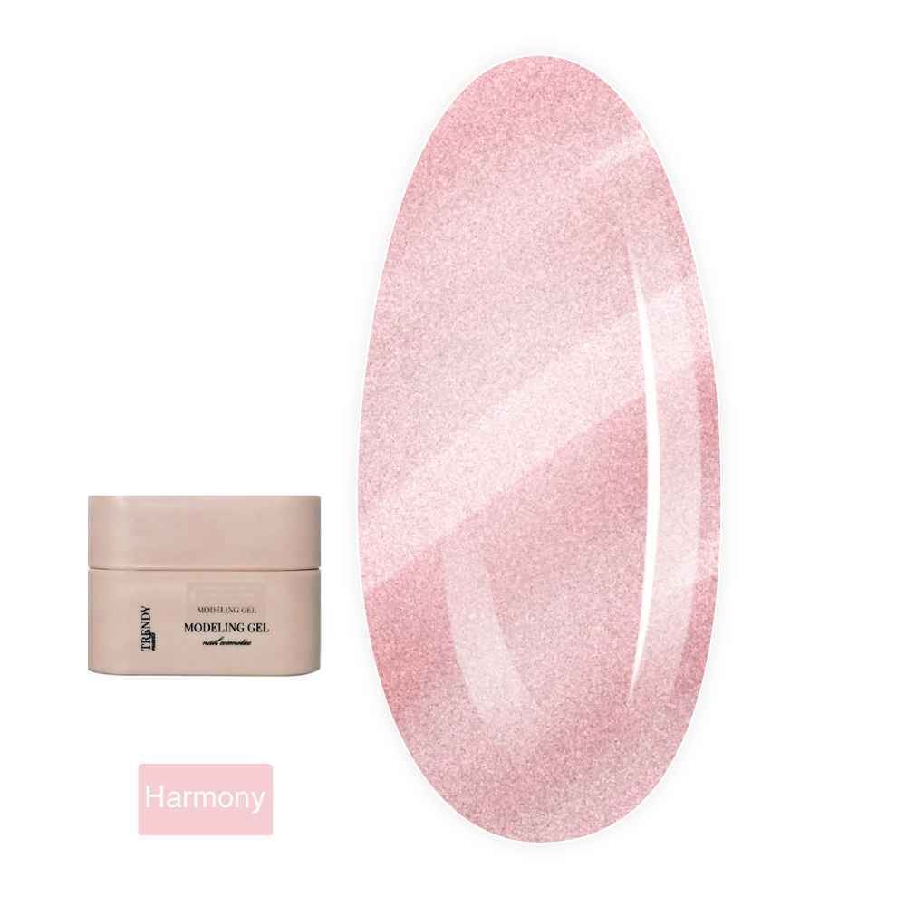Гель для наращивания ногтей TrendyNails HFTF 15 мл (Balletti collection Harmony)