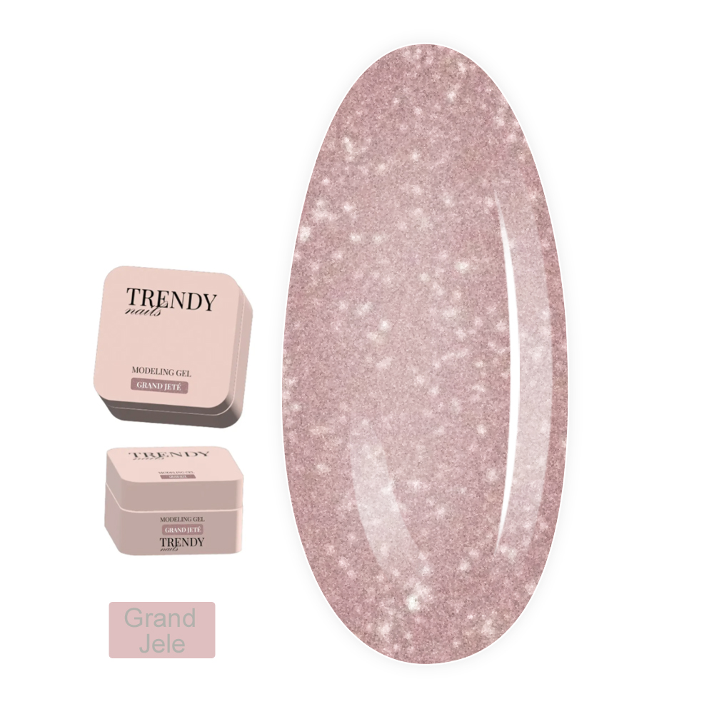 Гель для наращивания ногтей TrendyNails HFTF 30 мл (Balletti collection Grand Jete)