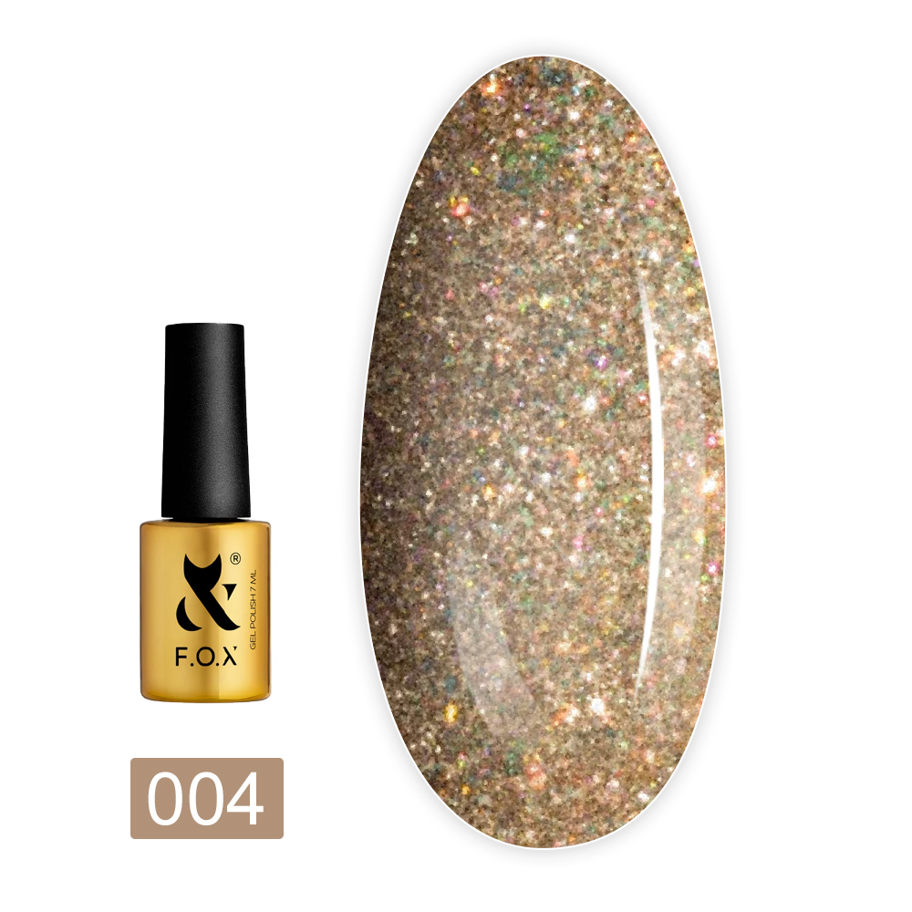 Гель-лак светоотражающий FOX (Flashback 004 7 мл)
