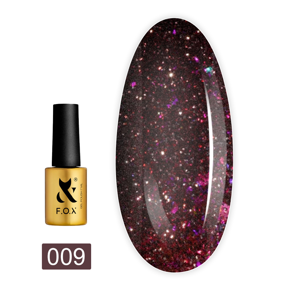 Гель-лак светоотражающий FOX (Flashback 009 7 мл)
