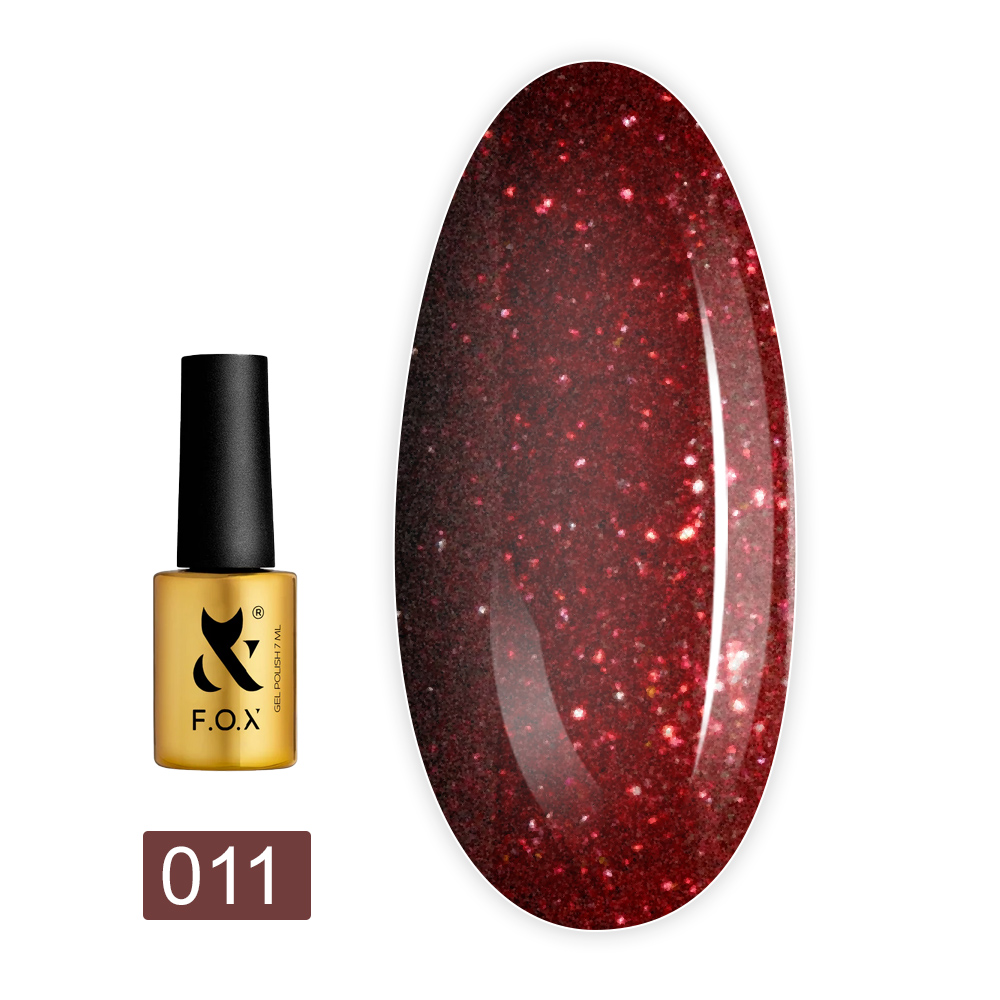 Гель-лак светоотражающий FOX (Flashback 011 7 мл)