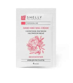 Крем для рук та ніг Shelly (з колагеном, еластином і екстрактом півонії саше 4 мл)