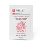 Крем для рук та ніг Shelly (з колагеном, еластином і екстрактом півонії саше 4 мл)
