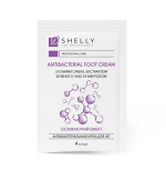 Крем антибактеріальний для ніг Shelly (з іонами срібла, екстрактом зеленого чаю і ментолом саше 1 од. 4 мл)