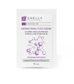 Крем антибактеріальний для ніг Shelly (з іонами срібла, екстрактом зеленого чаю і ментолом саше 1 од. 4 мл)