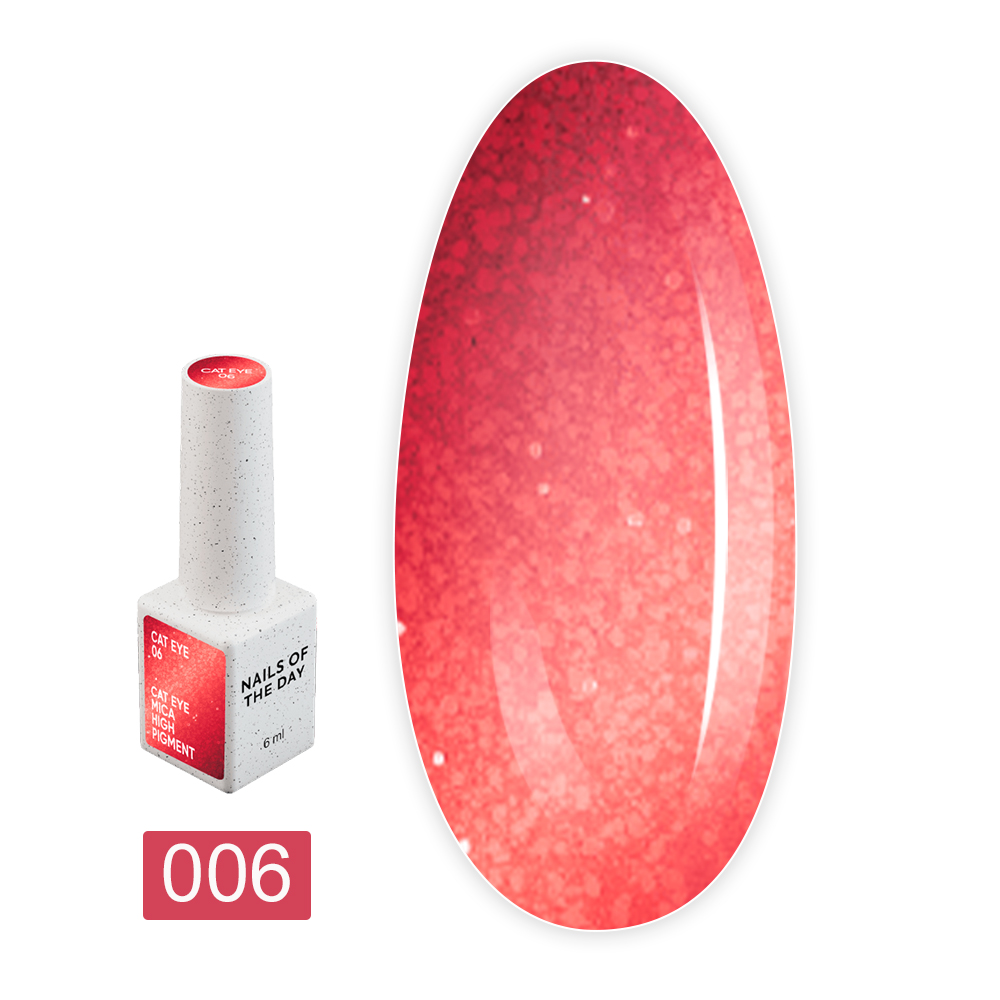 Гель-лак NailSofTheDay 6 мл (Cat eye 06)