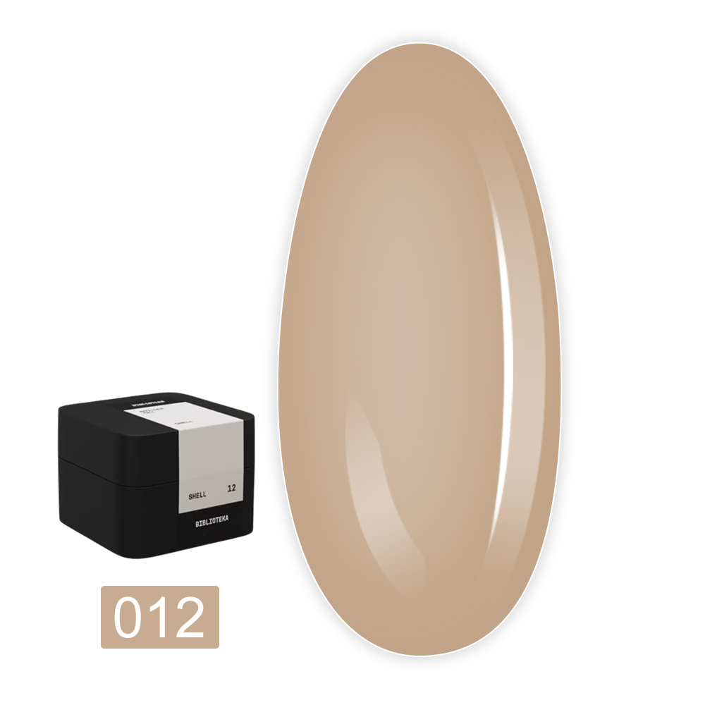 Гель BIBLIOTEKA Builder Gel, 30 мл (12 Shell - Ракушка)