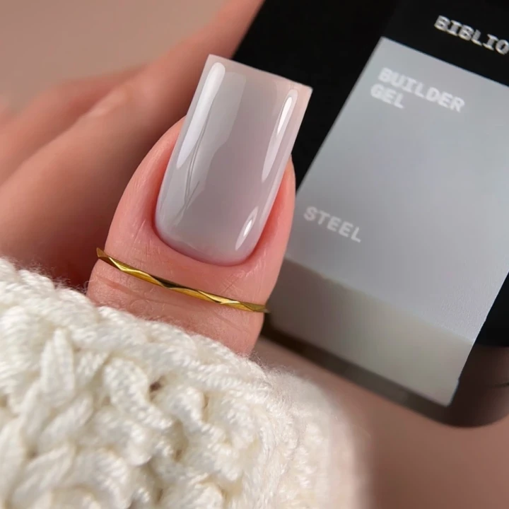 Гель BIBLIOTEKA Builder Gel, 30 мл (16 Steel - Сталь)