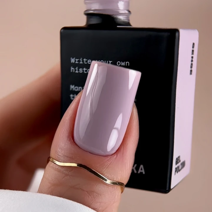 Гель-лак BIBLIOTEKA , 10 мл (25 Sense - Нюдово-рожевий)