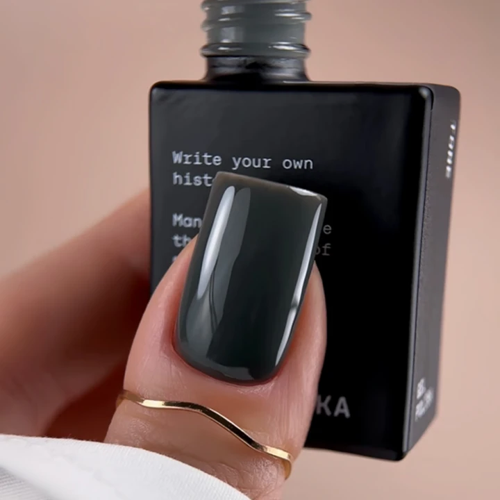 Гель-лак BIBLIOTEKA , 10 мл (26 Tone - Серый)