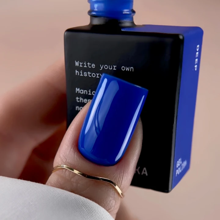 Гель-лак BIBLIOTEKA , 10 мл (31 Deep - Синий)