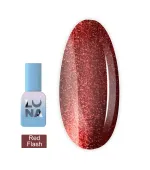 Гель-лак котяче око LunaMoon 13 мл (Cat eye Red Flash By Tina Karol)