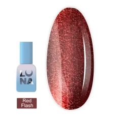 Гель-лак кошачий глаз LunaMoon 13 мл (Cat eye Red Flash By Tina Karol)