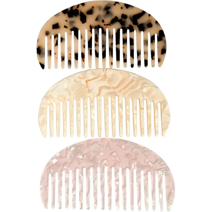 Гребінець для волосся Miso (Світлий лео 12 см)