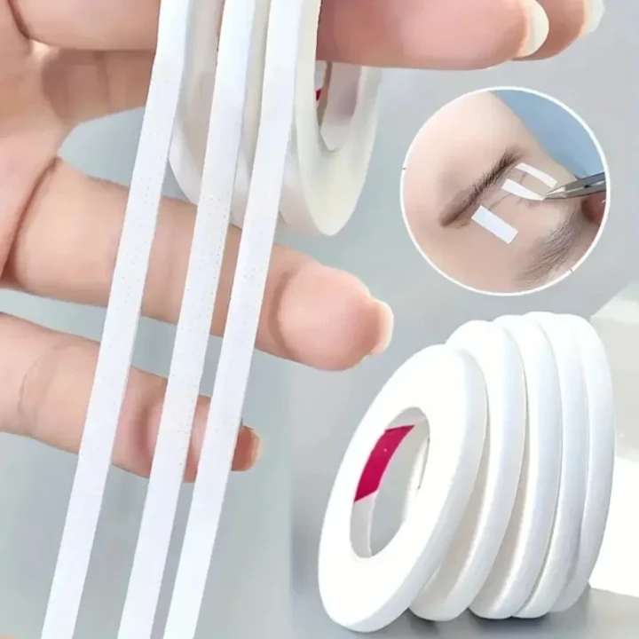 Скотч японский Design Lashes (ультра белый тонкий 5 мм)