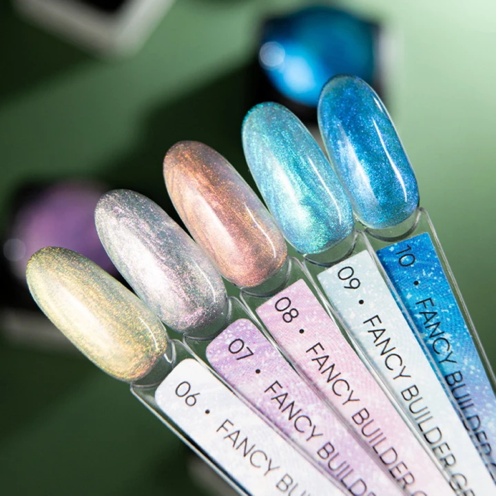 Биллдер-гель с эффектом хамелеона Jerden Proff Fancy Builder Gel 20мл (10)