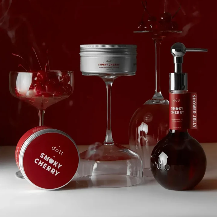 Набор подарочный DOTT (Гель-желе для душа + Скраб-конфитюр Smoky Cherry)