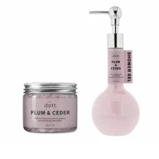 Набір подарунковий DOTT (Гель для душу + Скраб для тіла Plun & Ceder)