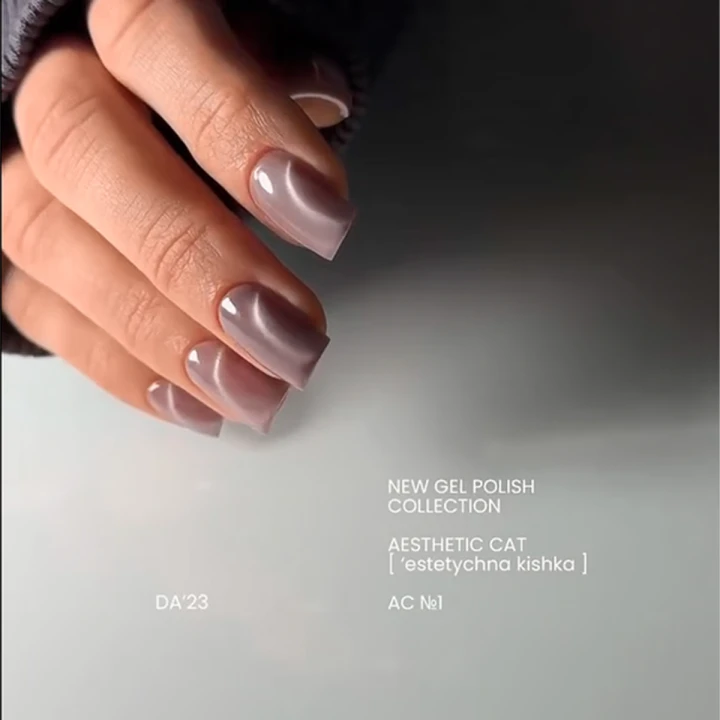 Гель-лак кошачий глаз Da_23 (Aesthetic Cat 1 8 мл)