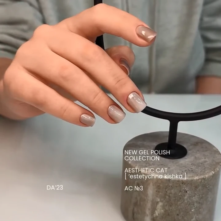 Гель-лак кошачий глаз Da_23 (Aesthetic Cat 3 8 мл)