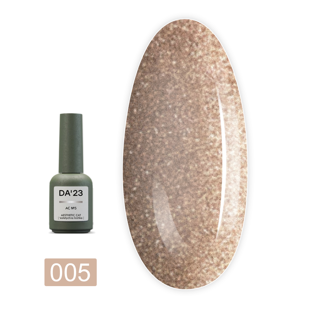 Гель-лак кошачий глаз Da_23 (Aesthetic Cat 5 8 мл)