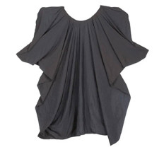 Накидка перукарська Comair (Crash на гачках Сіра нейлон 128х150 см)