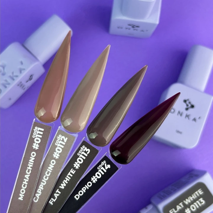 Гель-лак для маникюра DNKa 12 мл (111 Mochachino HFTF)