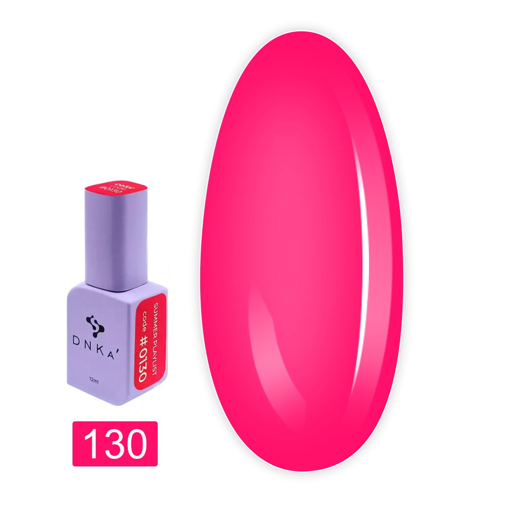 Гель-лак неоновый DNKa 12 мл (Summer playlist 130 HFTF)