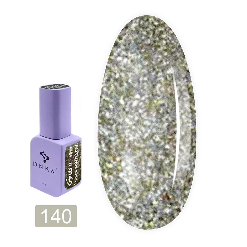 Гель-лак светоотражающий DNKa 12 мл (Autumn kiss 140 HFTF)