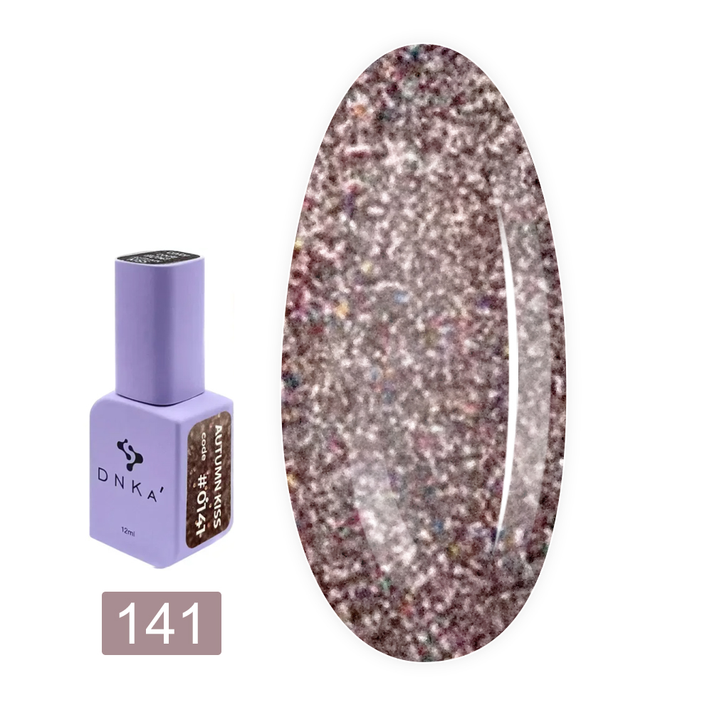 Гель-лак светоотражающий DNKa 12 мл (Autumn kiss 141 HFTF)