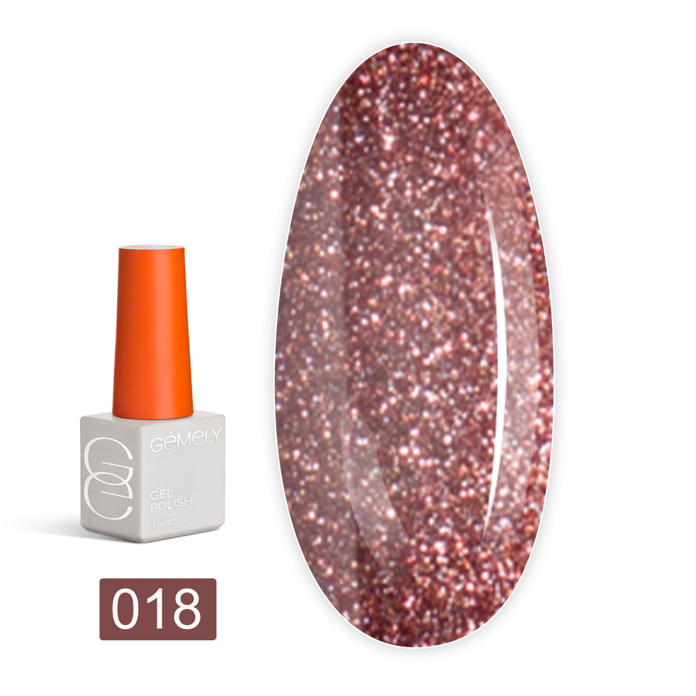 Гель-лак котяче око Gemely 6 мл (Cat color 018)