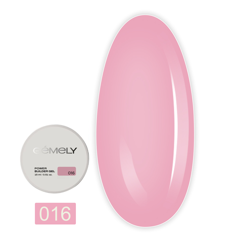 Гель для наращивания Gemely (Power Builder gel 016 15 мл)