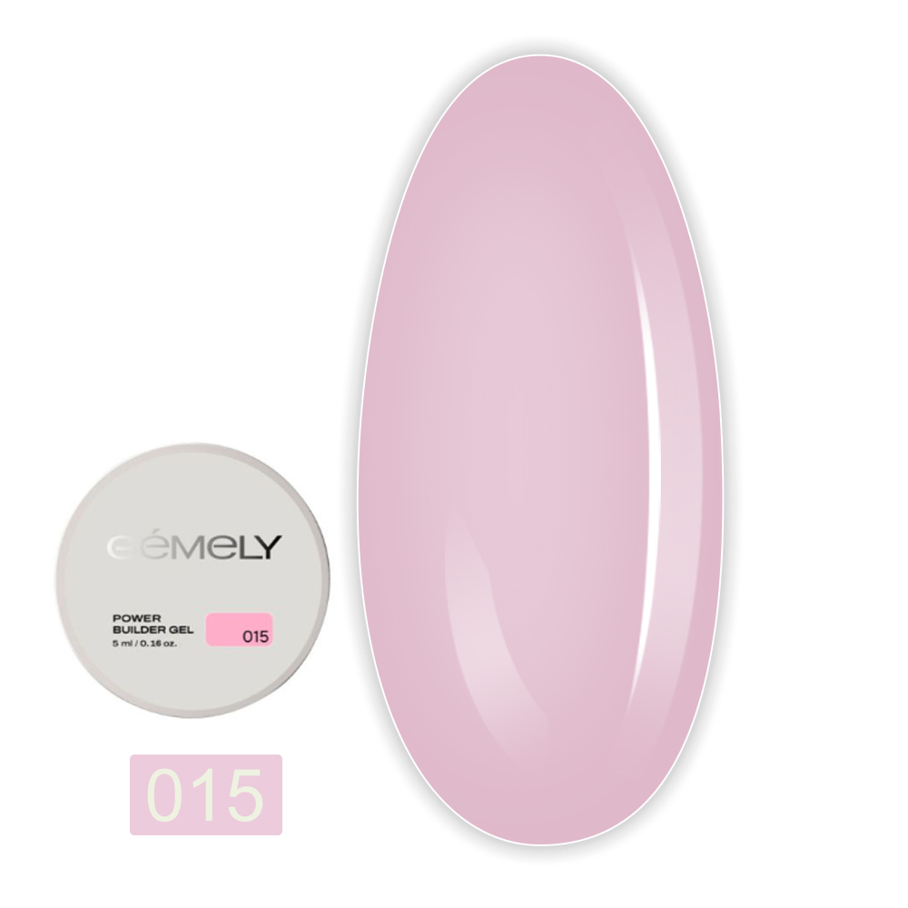 Гель для наращивания Gemely (Power Builder gel 015 5 мл)