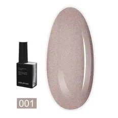 Гель-лак котяче око BIBLIOTEKA (Cat eye 01 Moon Dust - холодне сріблясте сяйво)