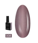 Гель-лак кошачий глаз BIBLIOTEKA (Cat eye 08 Plum Glow - сливовое сияние)