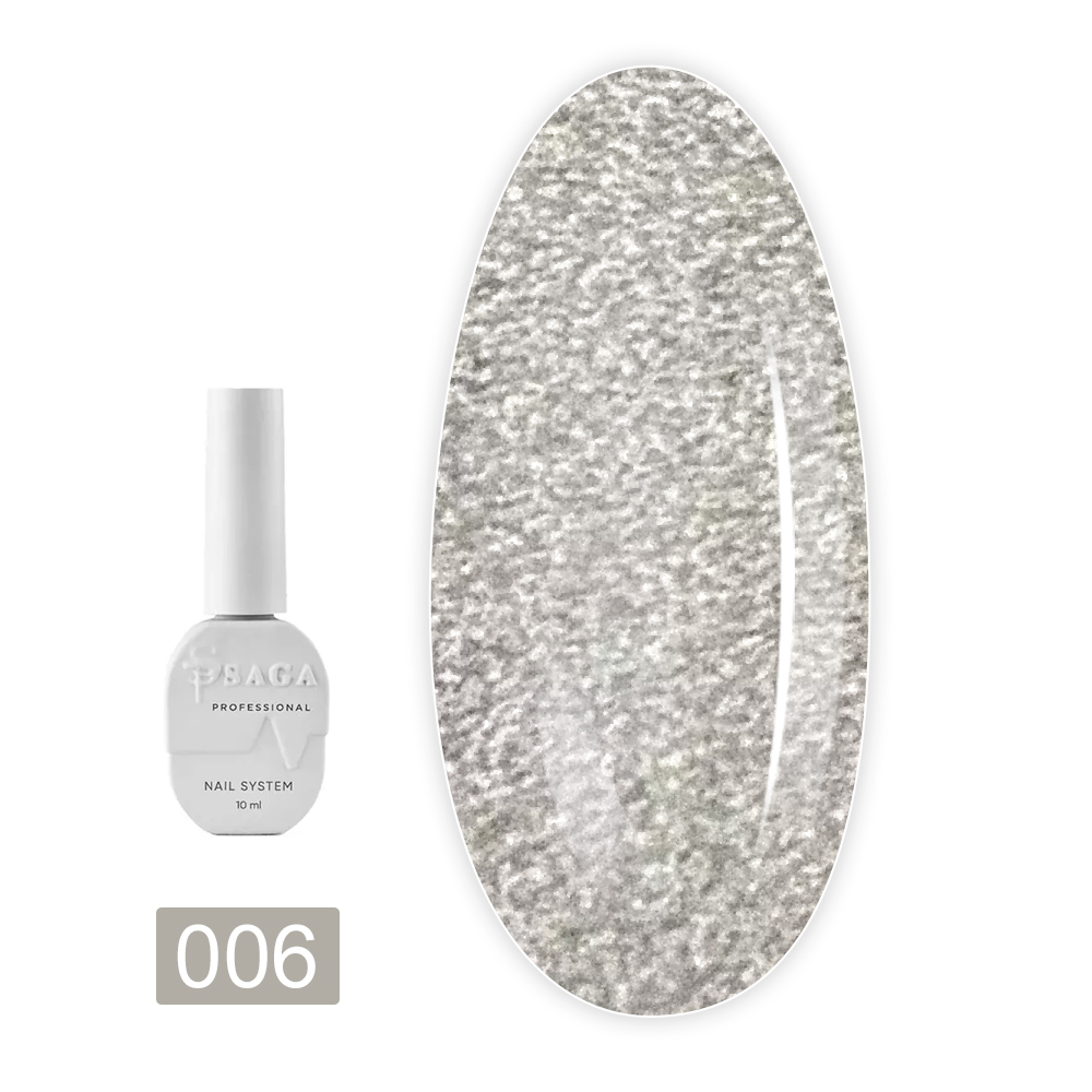 Гель-лак котяче око Saga 10 мл (06 Space Cat)