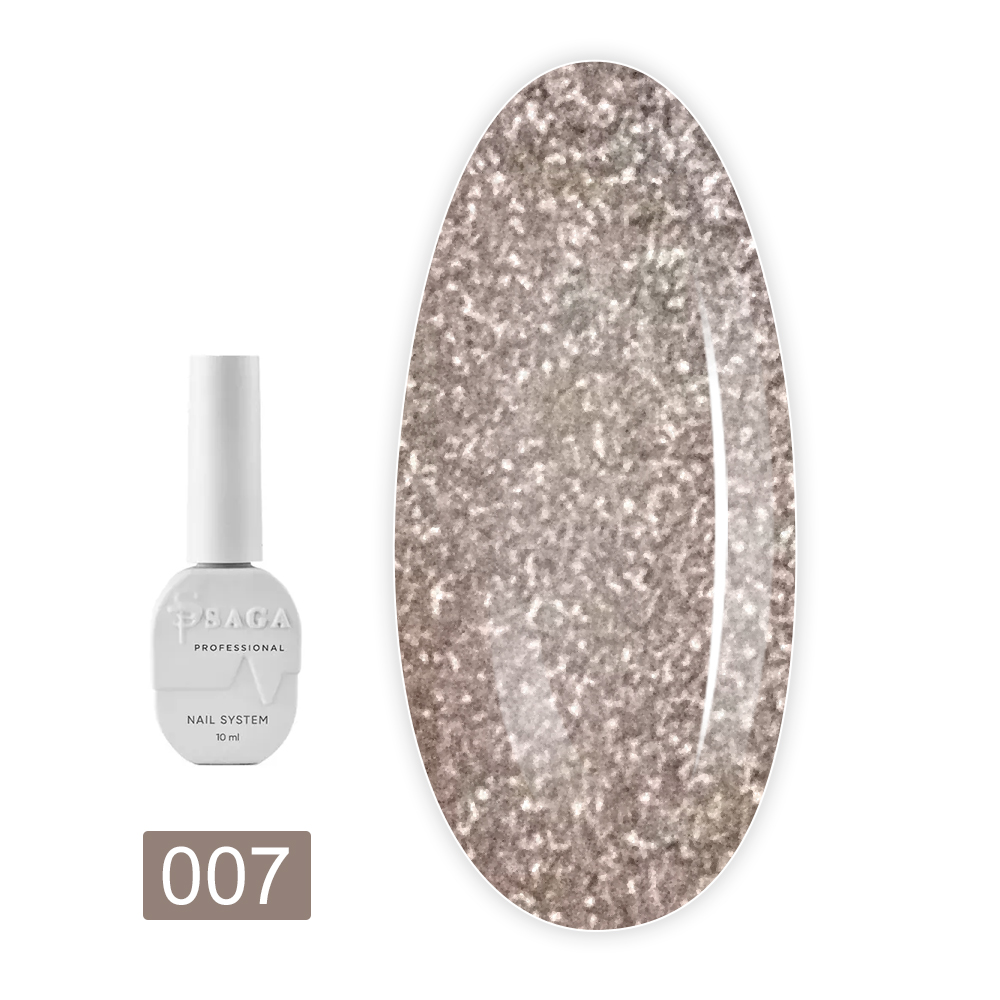 Гель-лак котяче око Saga 10 мл (07 Space Cat)