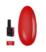 Гель-лак BIBLIOTEKA , 10 мл (Spark Red – Красный с мелким шимером)
