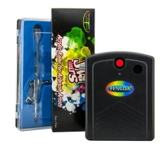 Набір для аерографії JVR Colours ( Uairbrush Nails Standart+ 0,2 мм сопло (UN-S1))