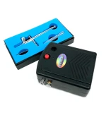 Набор для аэрографии JVR Colours (AS-200BЕ/BD-135E 0,2 мм сопло)