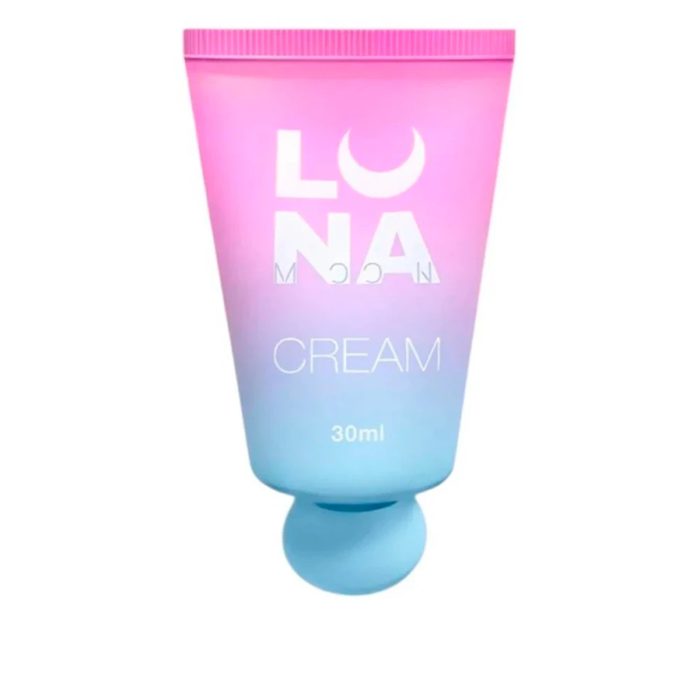 Крем для рук живильний та зволожуючий LunaMoon (ламелярний з ароматом полуниці з вершками 30 мл)