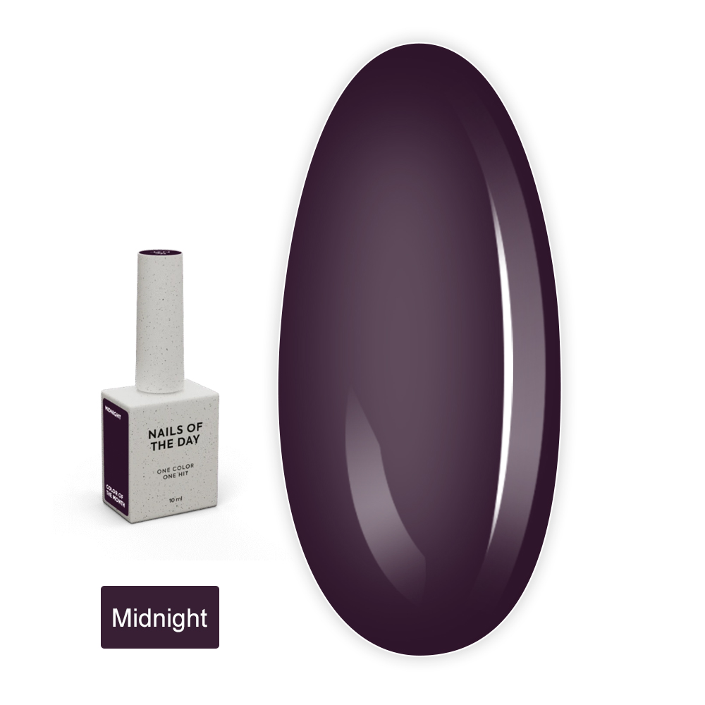 Гель-лак Color of the month NailSofTheDay (January 2026 Midnight 10 мл)