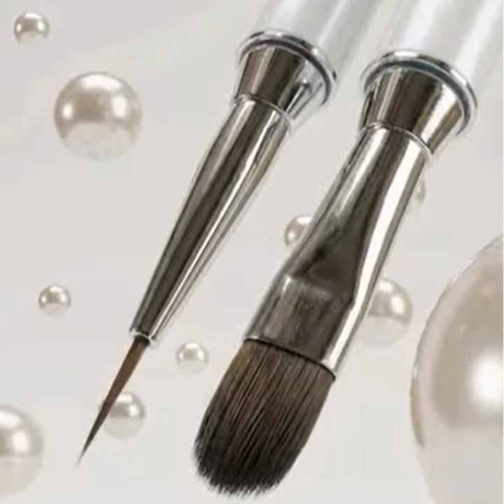 Кисть двухсторонняя с магнитным колпачком GradeProf (oval+liner 8mm)