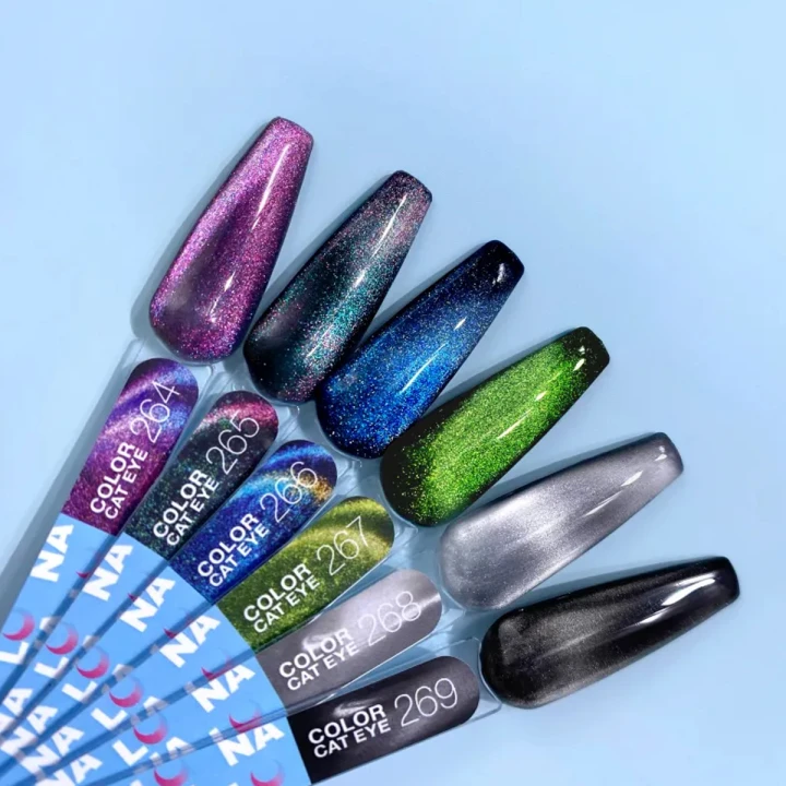 Гель-лак котяче око LunaMoon 8 мл (Cat eye 264)