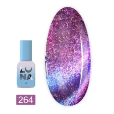 Гель-лак кошачий глаз LunaMoon 8 мл (Cat eye 264)