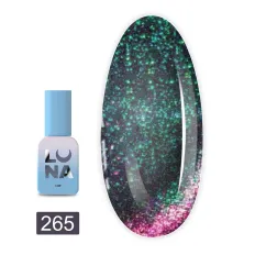 Гель-лак кошачий глаз LunaMoon 8 мл (Cat eye 265)