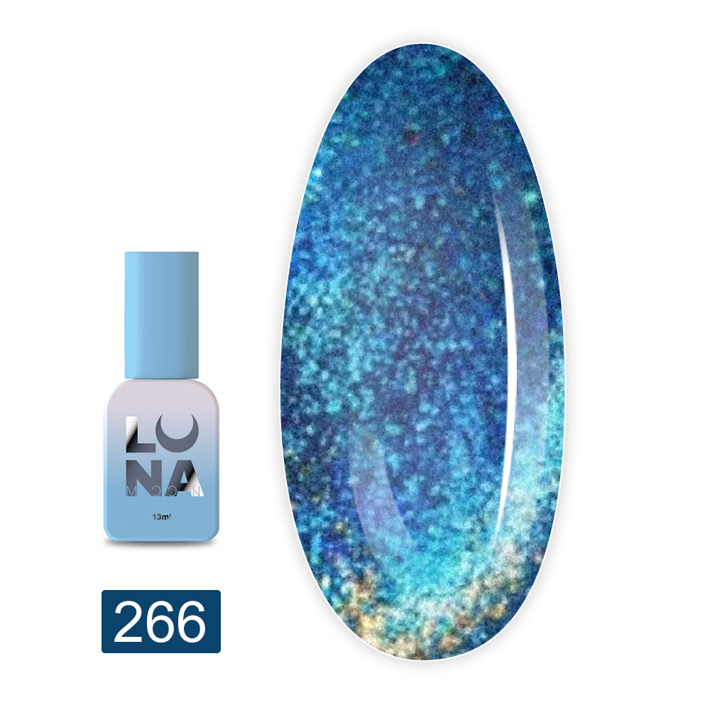 Гель-лак котяче око LunaMoon 8 мл (Cat eye 266)
