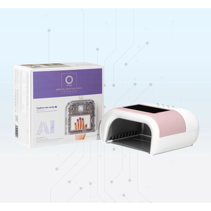 Лампа зі штучним інтелектом O NAIL (Pink)